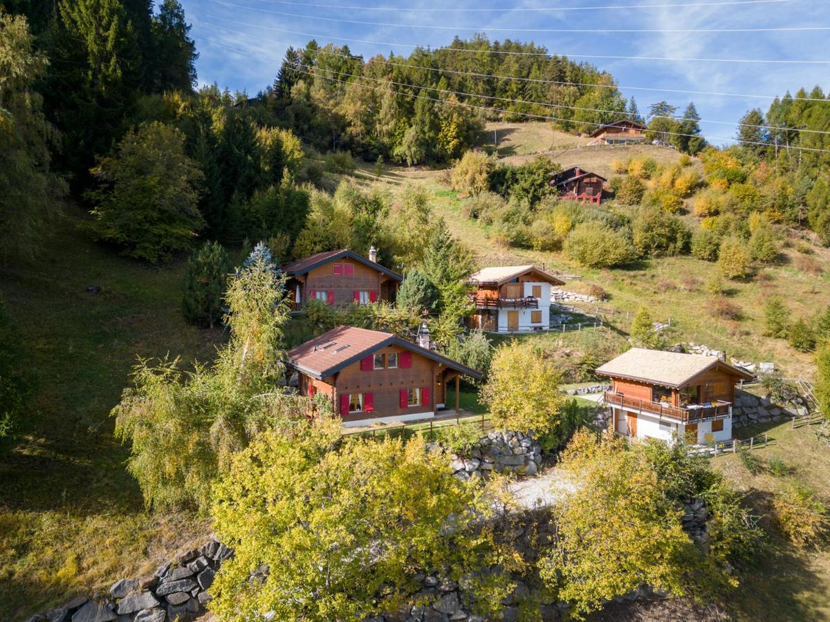 Chalet Mar'Mot Villa La Tzoumaz Esterno foto